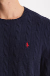 Maglia in lana e cashmere blu men Polo ralph lauren - 5