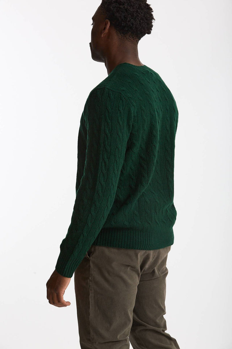 Maglia in lana e cashmere verdone men Polo ralph lauren - 3