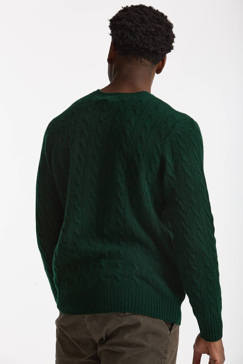 Maglia in lana e cashmere verdone men Polo ralph lauren - 4