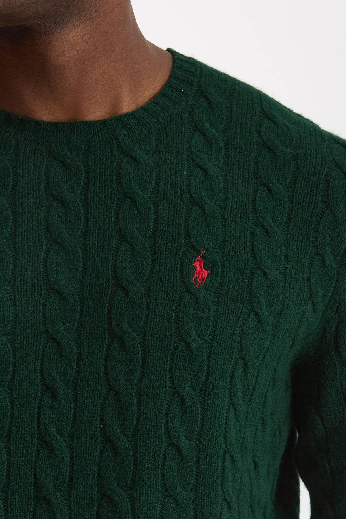 Maglia in lana e cashmere verdone men Polo ralph lauren - 2