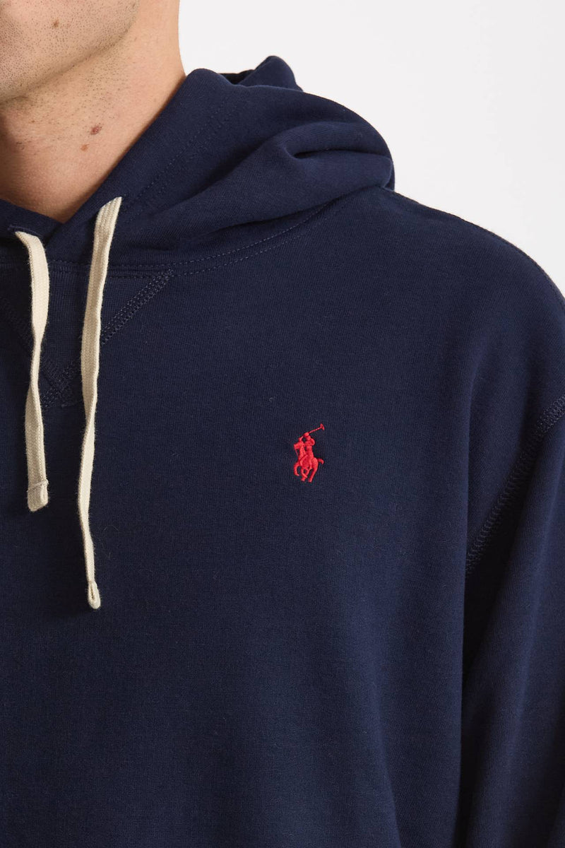 Felpa Cappuccio in cotone e poliammide blu men Polo ralph lauren - 5