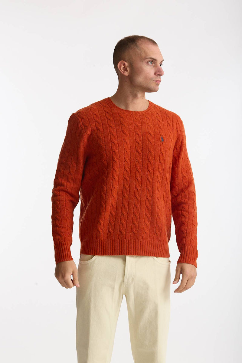 Maglia in lana e cashmere arancio men Polo ralph lauren - 2