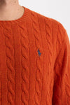 Maglia in lana e cashmere arancio men Polo ralph lauren - 5