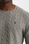 Maglia in lana e cashmere grigio men Polo ralph lauren - 5