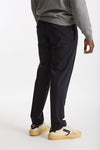 Pantalone in misto lana stretch blu men Santaniello - 2