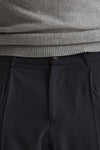 Pantalone in misto lana stretch blu men Santaniello - 5