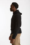 Maglia felpa in lana e cashmere nero men Scaglione - 3