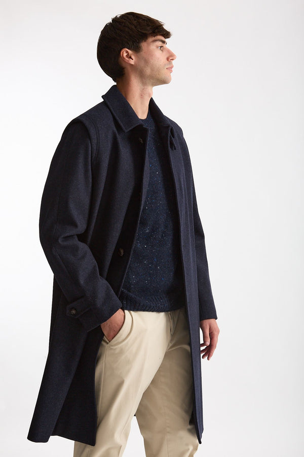 Loden HUBERTUS in lana idrorepellente blu men Schneiders