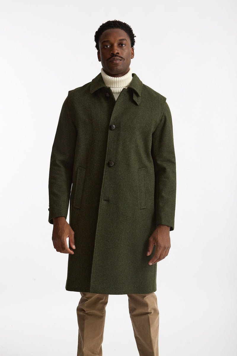 Loden HUBERTUS in lana idrorepellente verde men Schneiders - 8