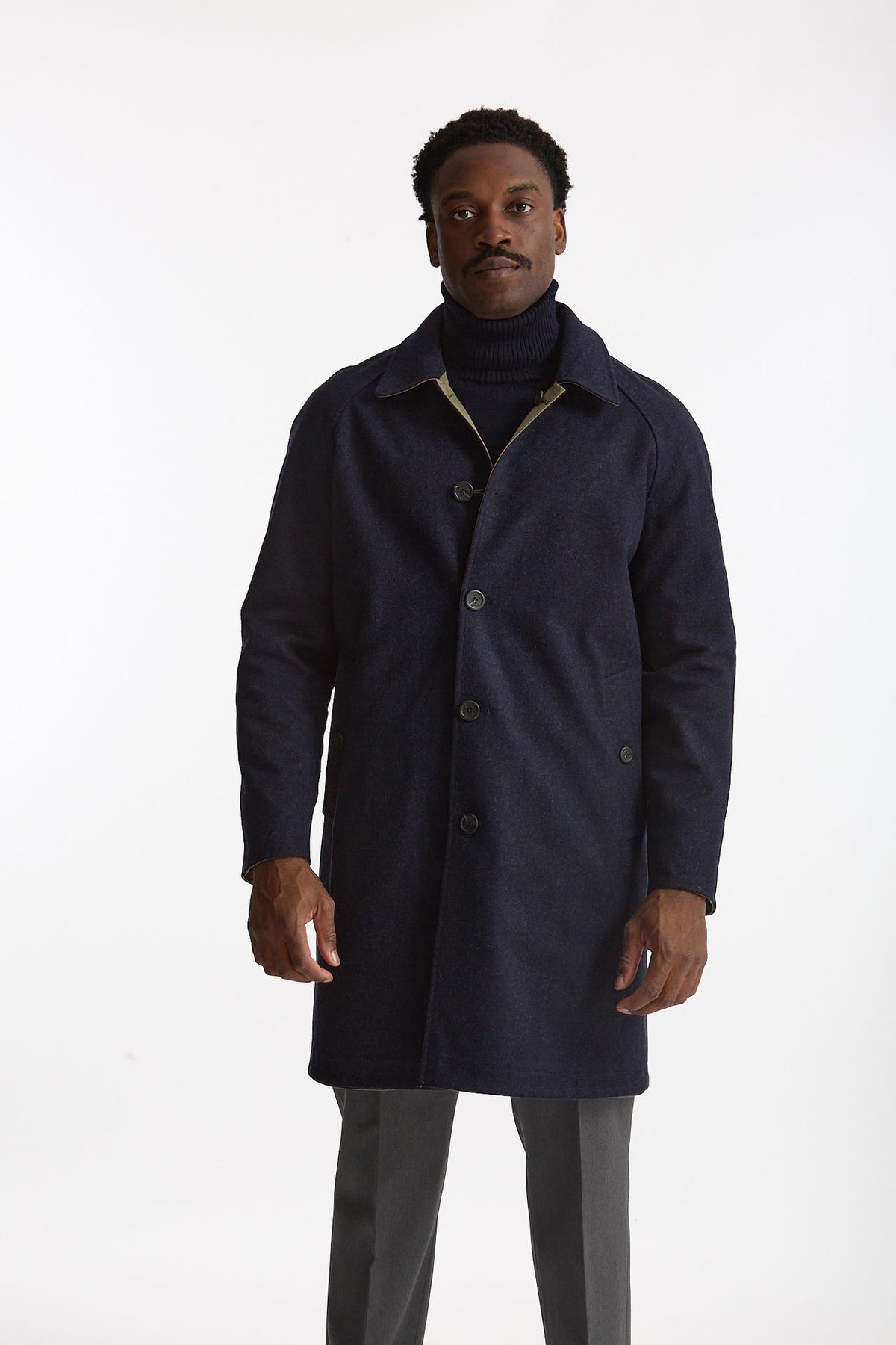 Cappotto reversibile in lana/cotone men Schneiders - 6