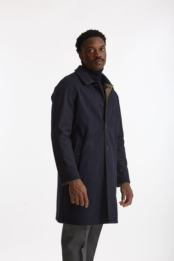 Cappotto reversibile in lana/cotone men Schneiders