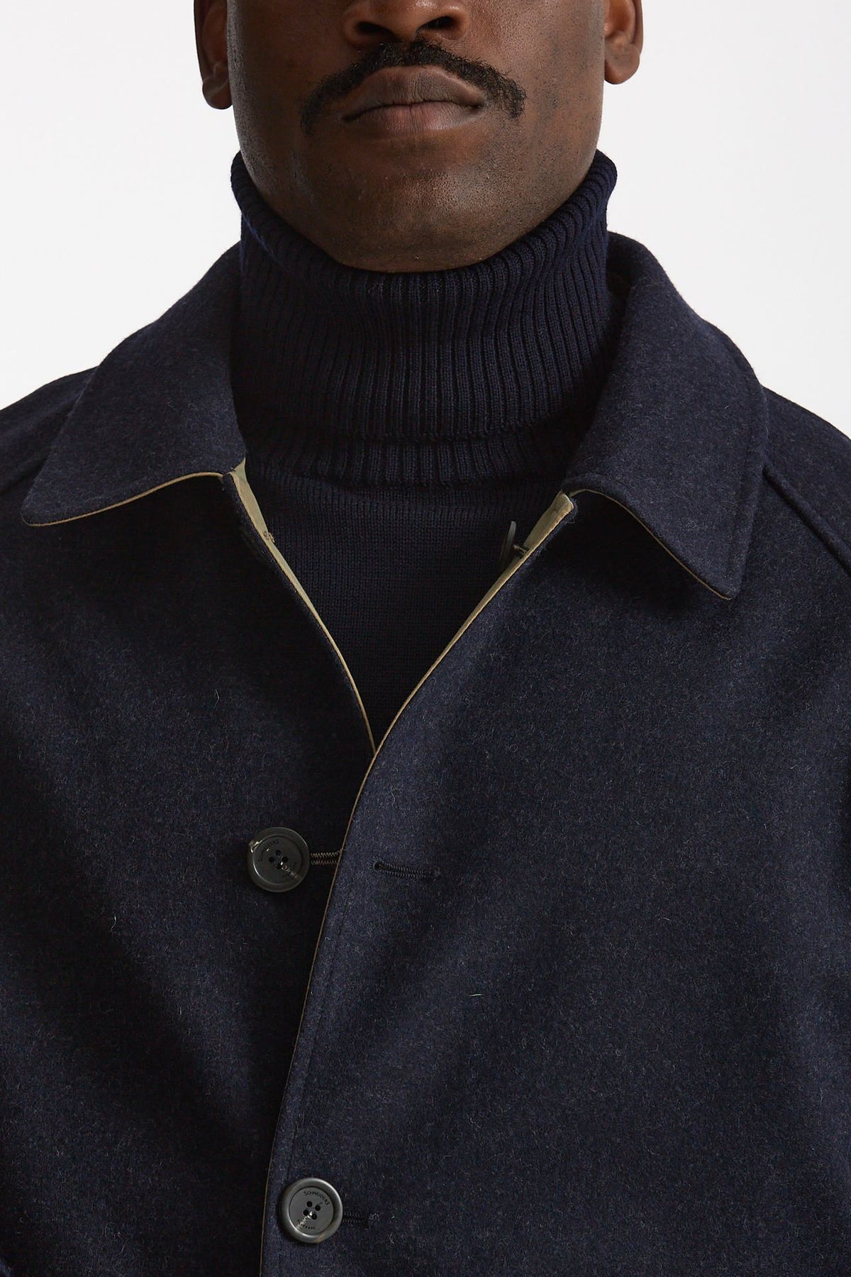 Cappotto reversibile in lana/cotone men Schneiders - 8