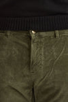 Jeans velluto stretch stone washed verde men Siviglia - 5