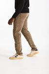 Jeans velluto stretch stone washed cammello men Siviglia - 3