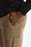Jeans velluto stretch stone washed cammello men Siviglia - 6