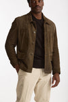 Giacca in pelle lavata marrone men Myskin - 4