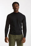 Maglia lupetto in lana nero men John smedley - 2