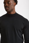 Maglia lupetto in lana nero men John smedley - 5