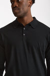 Polo in lana nero men John smedley - 5