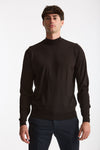 Maglia lupetto in lana marrone men John smedley - 1