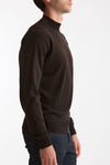 Maglia lupetto in lana marrone men John smedley - 4