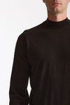 Maglia lupetto in lana marrone men John smedley - 5