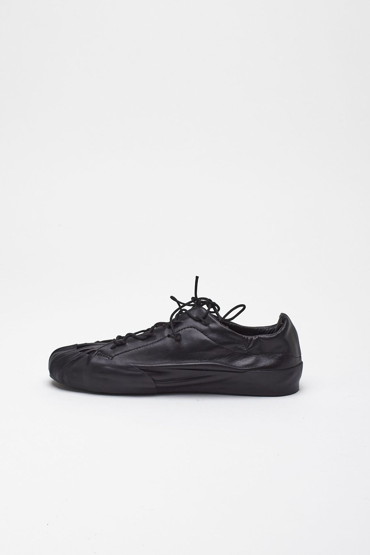 Sneakers ART COUTURE-LEATHER BLACK in pelle men Springa - 5