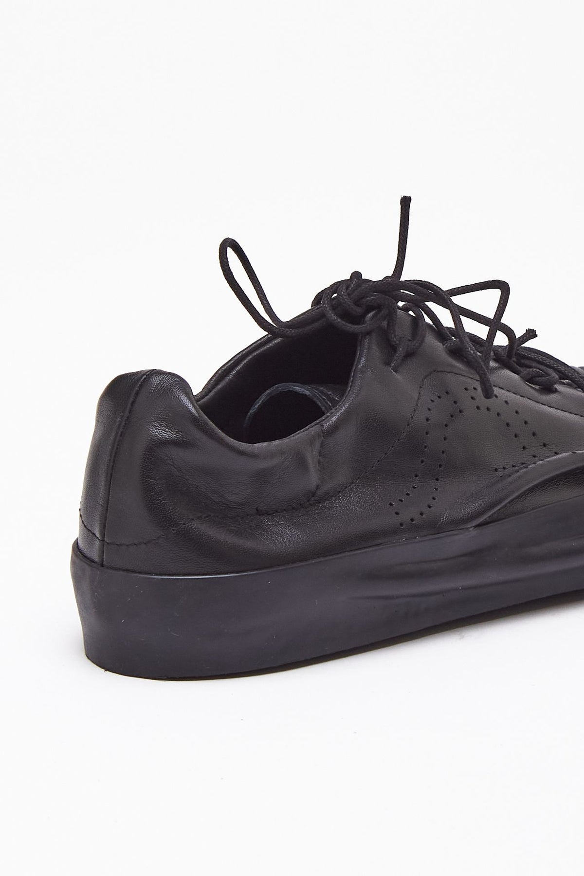 Sneakers ART COUTURE-LEATHER BLACK in pelle men Springa - 7