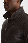 Giubbino NUVOLA NEW CAMPUS in pelle lavata  marrone men Stewart - 8