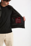 Giubbino NUVOLA NAPPA in pelle nero men Stewart - 5