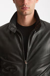 Giubbino NUVOLA NAPPA in pelle nero men Stewart - 8