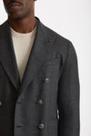 Giacca MONTECARLO doppio petto grigio men Tagliatore - 5