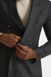 Giacca MONTECARLO doppio petto grigio men Tagliatore - 6
