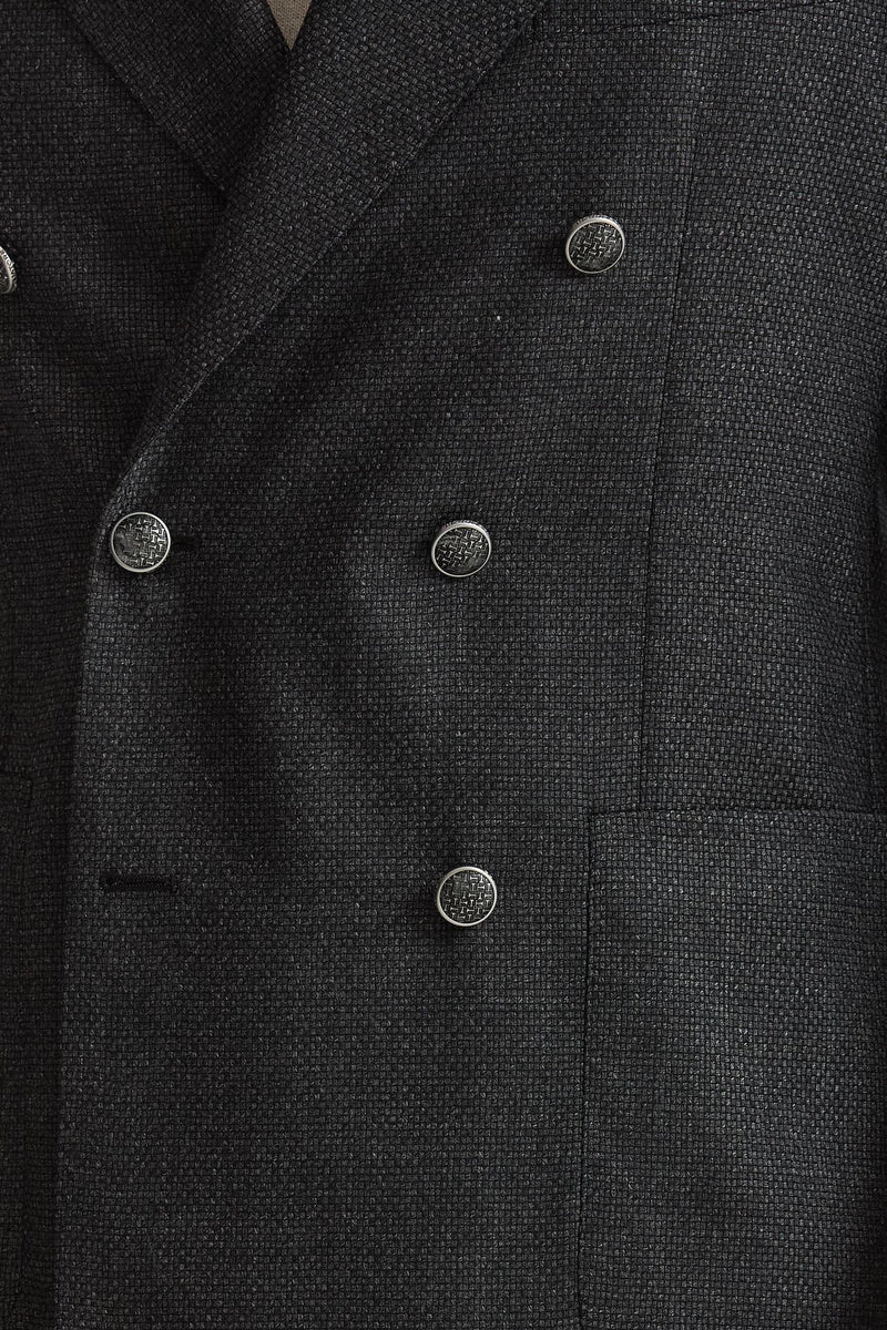Giacca MONTECARLO doppio petto grigio men Tagliatore - 8