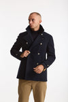 Peacoat in lana blu men Tagliatore - 1