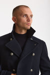 Peacoat in lana blu men Tagliatore - 7
