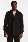 Peacoat in lana nero men Tagliatore - 7