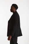 Peacoat in lana nero men Tagliatore - 2