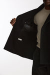 Peacoat in lana nero men Tagliatore - 9