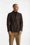 Giacca MONTECARLO doppio petto marrone men Tagliatore - 2