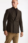 Giacca MONTECARLO doppio petto marrone men Tagliatore - 1