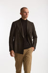 Giacca MONTECARLO doppio petto marrone men Tagliatore - 7