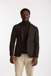 Giacca MONTECARLO monopetto marrone men Tagliatore - 3