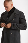 Peacoat in lana grigio men Tagliatore - 6