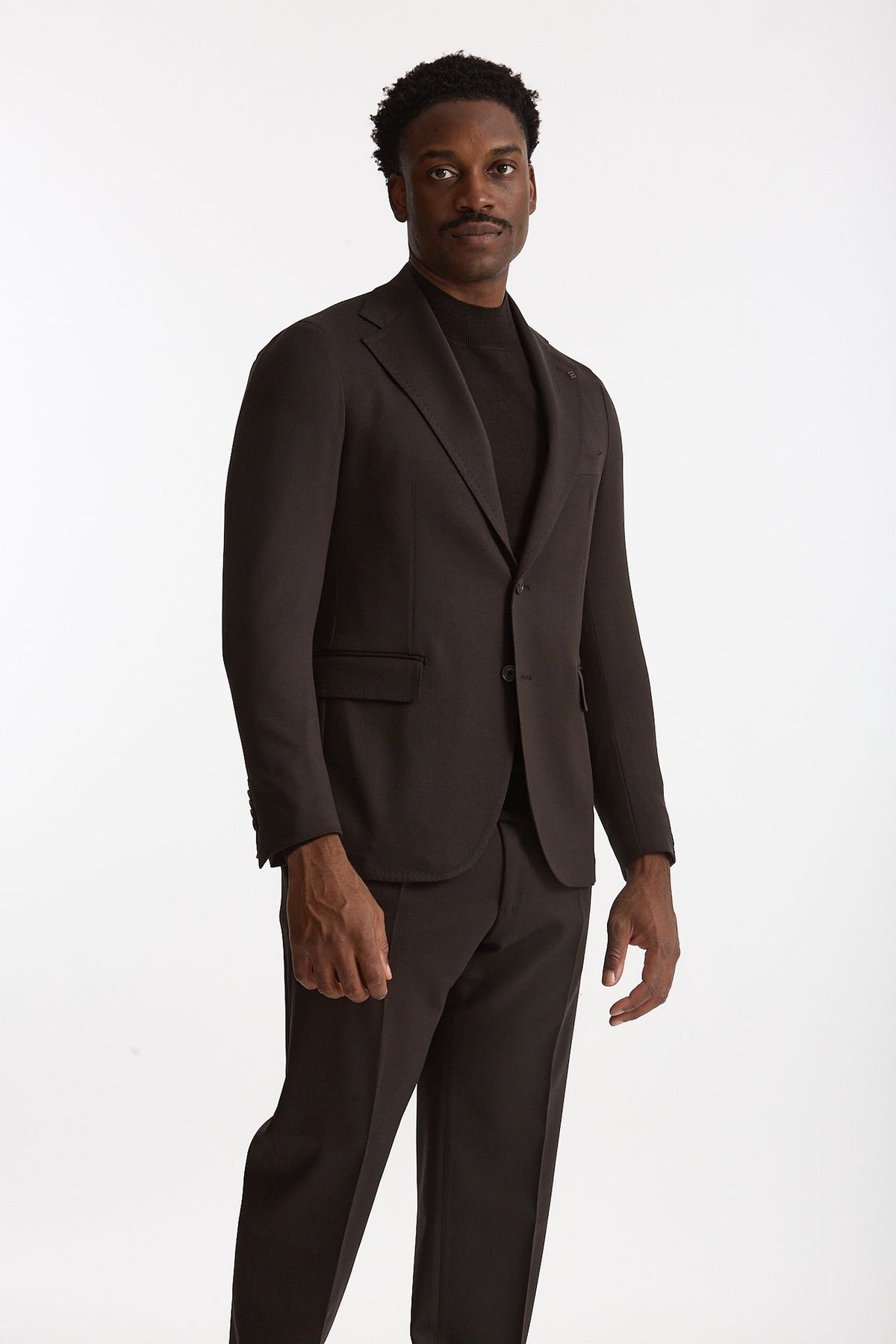 Abito PINO LERARIO monopetto  marrone men Tagliatore - 5