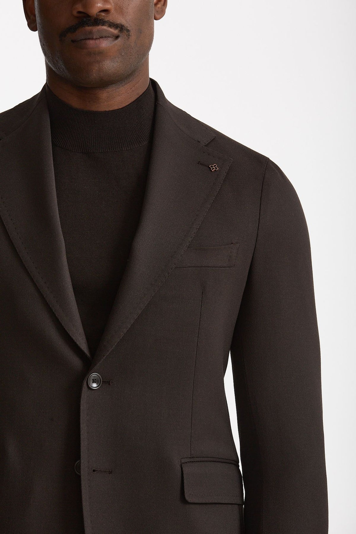 Abito PINO LERARIO monopetto  marrone men Tagliatore - 6