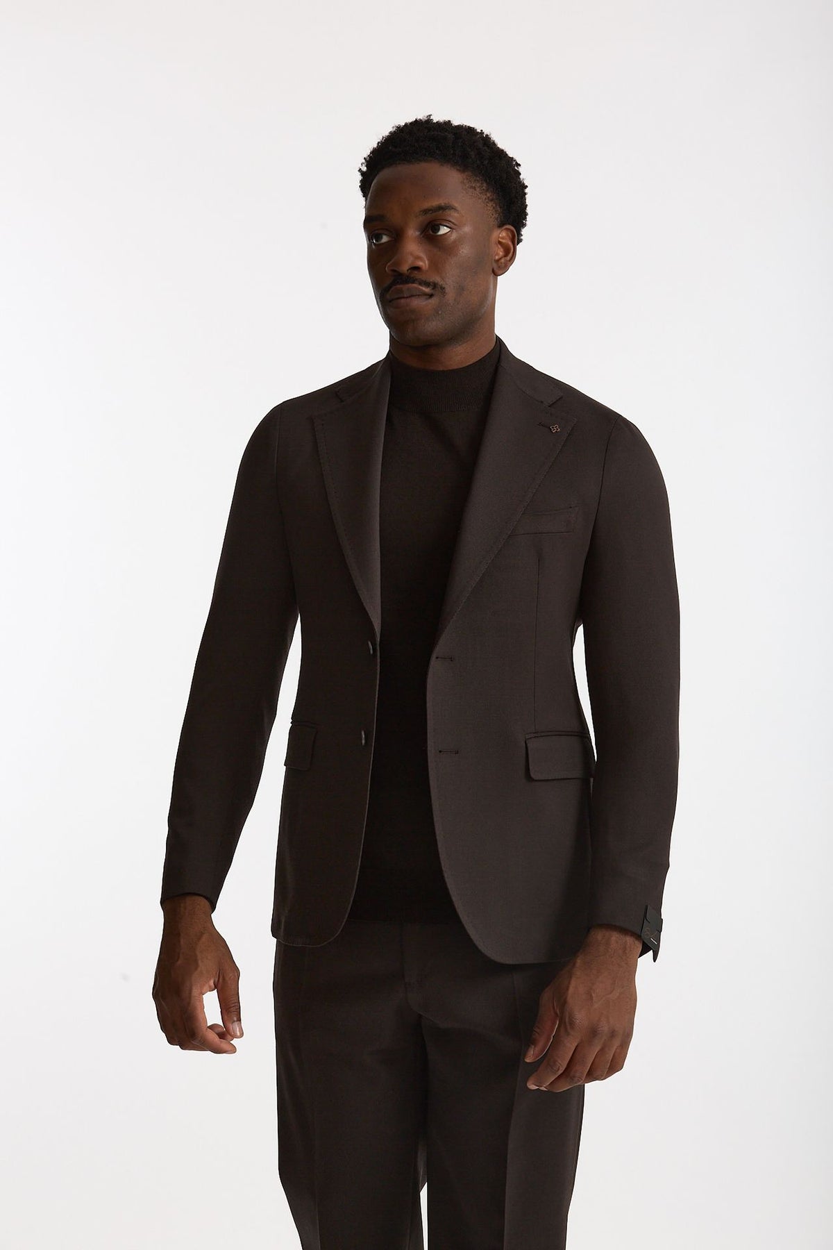 Abito PINO LERARIO monopetto  marrone men Tagliatore - 9