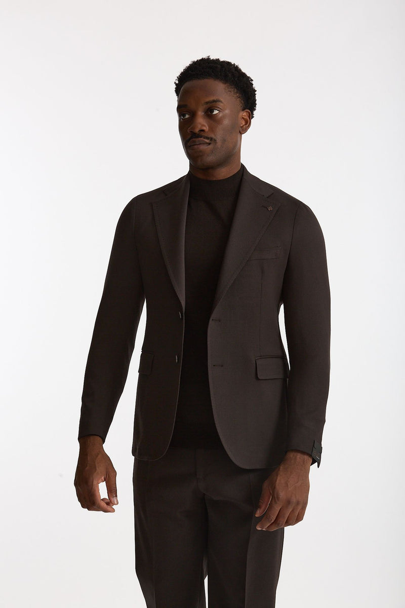 Abito PINO LERARIO monopetto  marrone men Tagliatore - 9