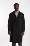 Cappotto PINO LERARIO doppiopetto nero men Tagliatore - 5