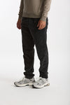 Pantalone in velluto lavato stretch nero men White sand - 1